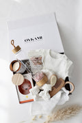 Mama & Baby Geschenkbox Weiss 