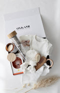 Mama & Baby Geschenkbox Weiss 
