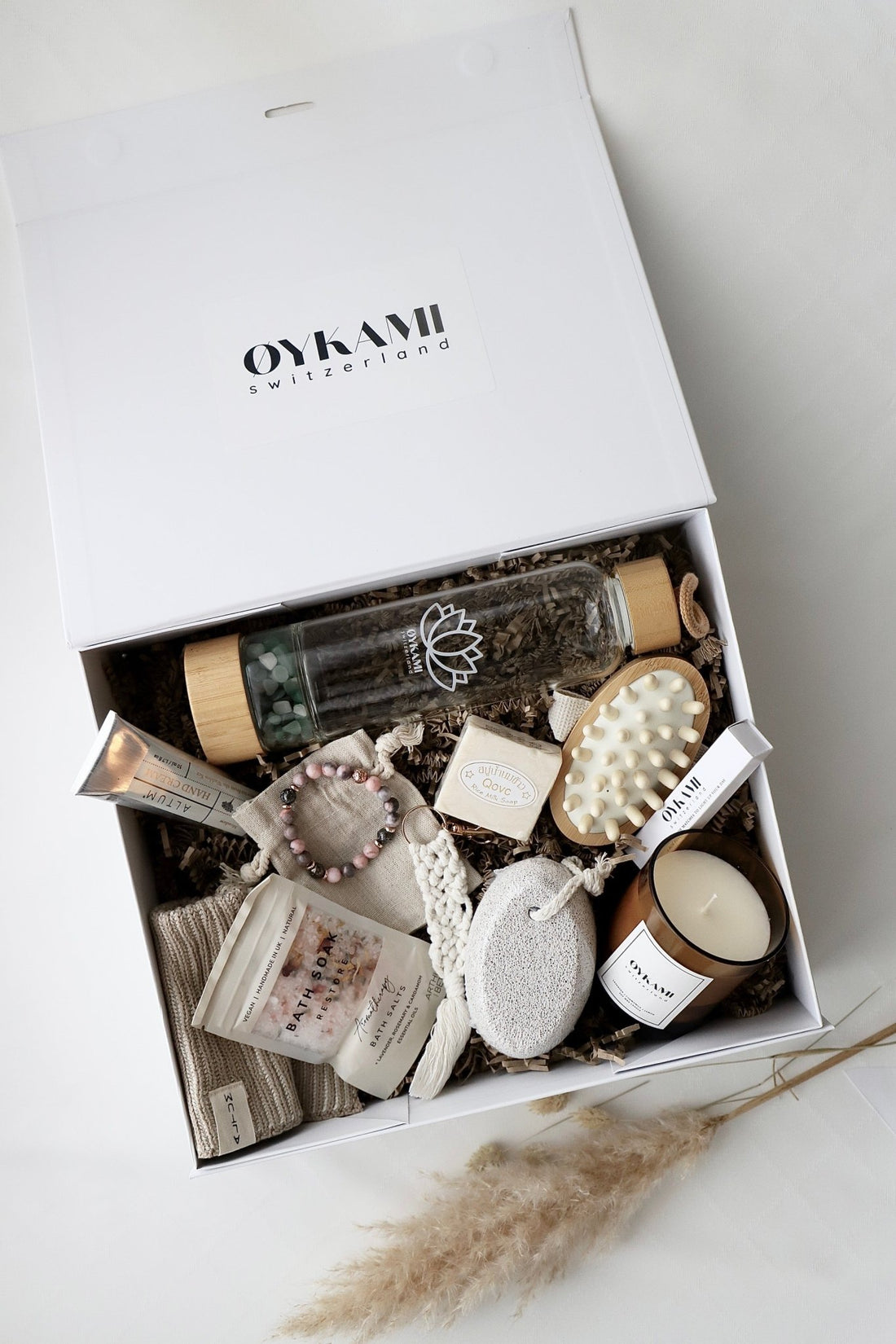 Mama & Freundin Geschenkbox "Rom" Grün XL - OYKAMI in a box