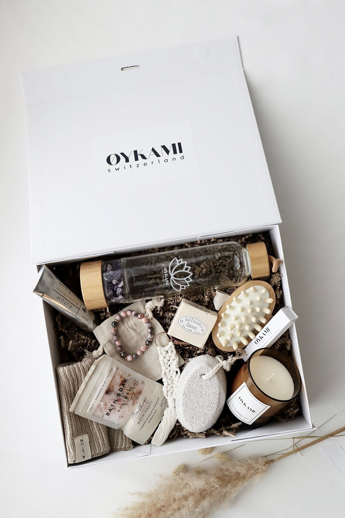 Mama & Freundin Geschenkbox "Rom" Violett XL - OYKAMI in a box