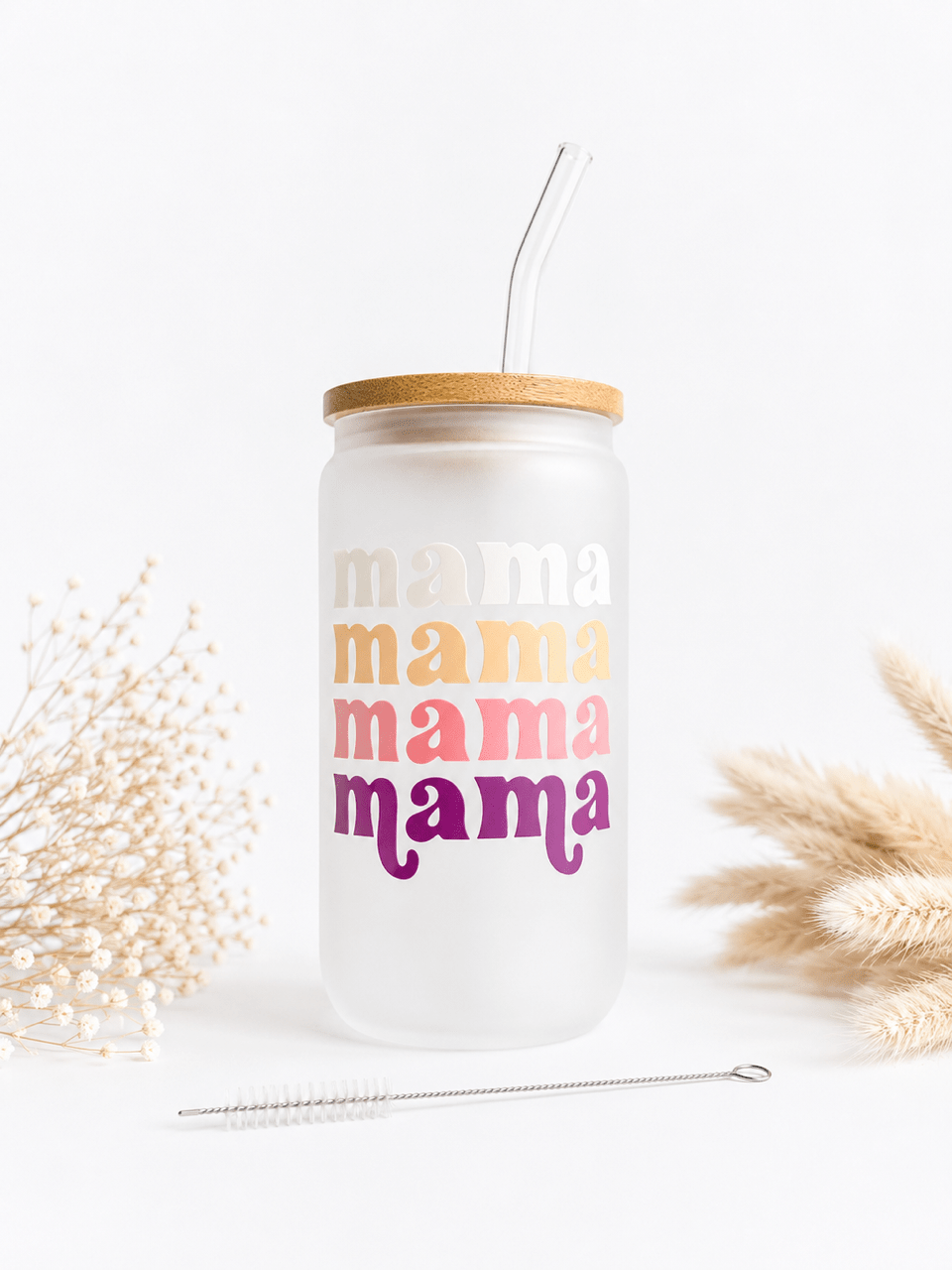 Mama Glasbecher "Mama Retro" - OYKAMI in a box
