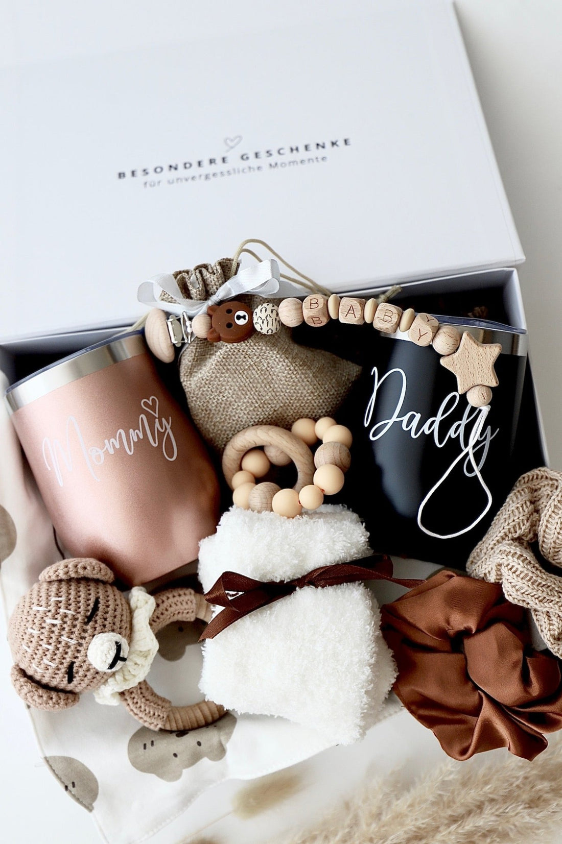 Mama, Papa & Baby Geschenkbox «Reykjavík» - OYKAMI in a box