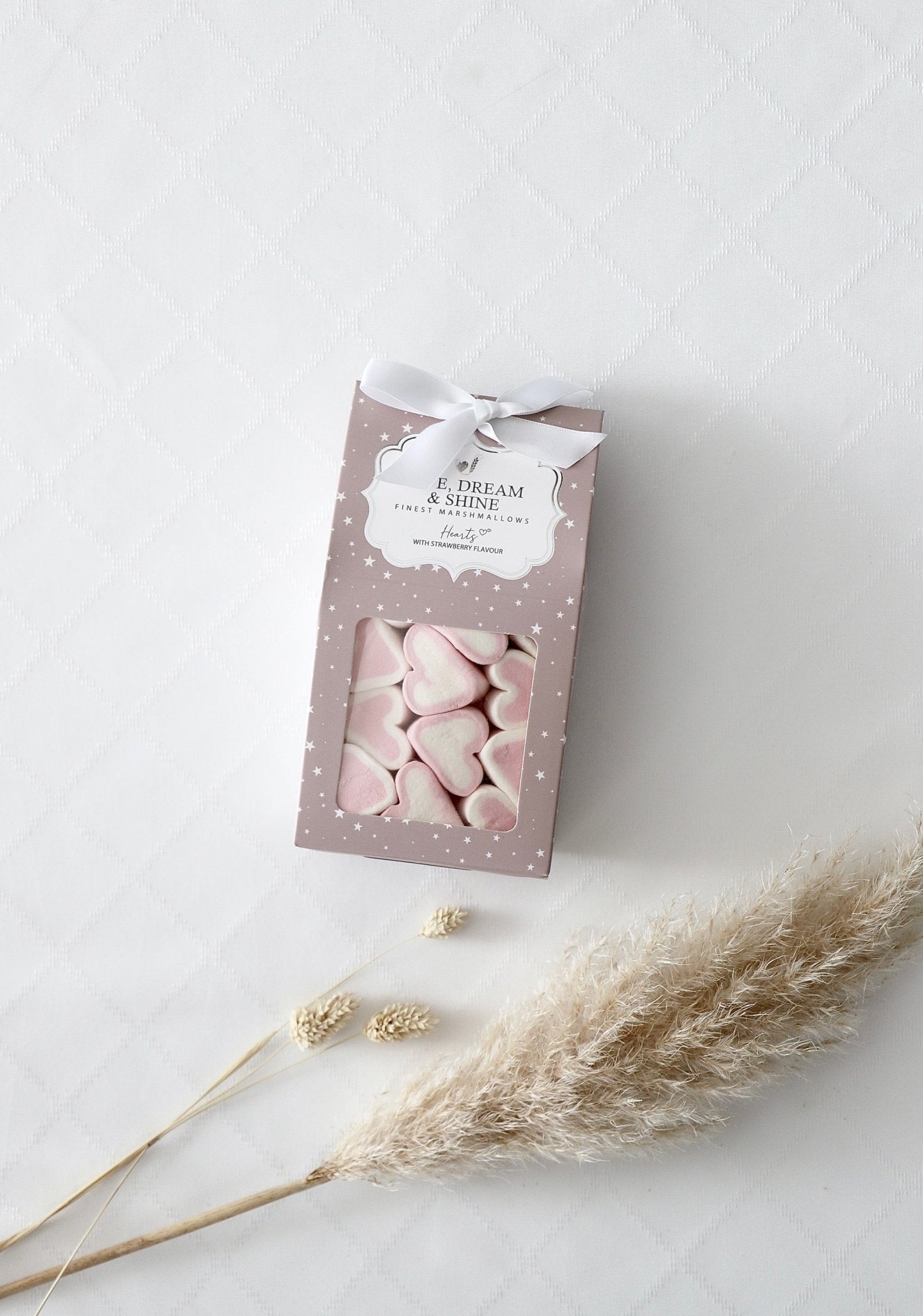 Marshmallow - Herzen Erdbeere - OYKAMI in a box