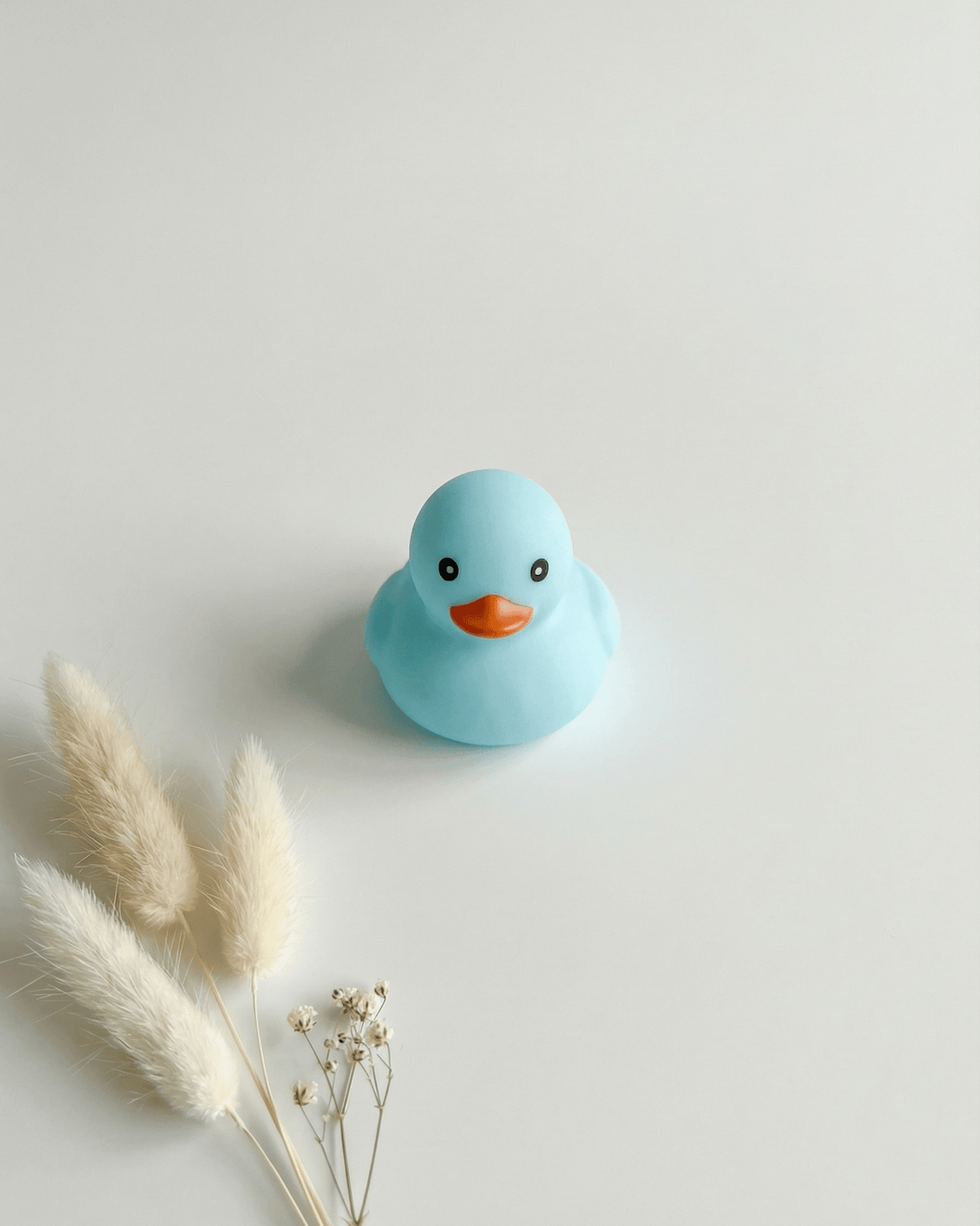 Mini Baby Badeente – Blau - OYKAMI in a box