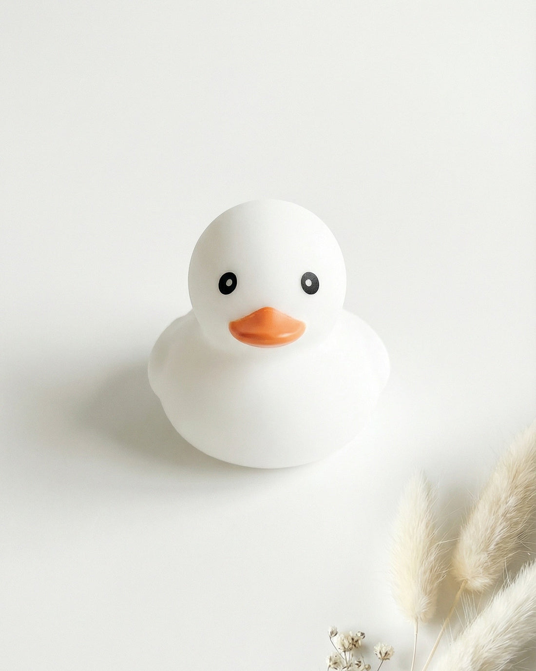 Mini Baby Badeente – Natur Weiss - OYKAMI in a box