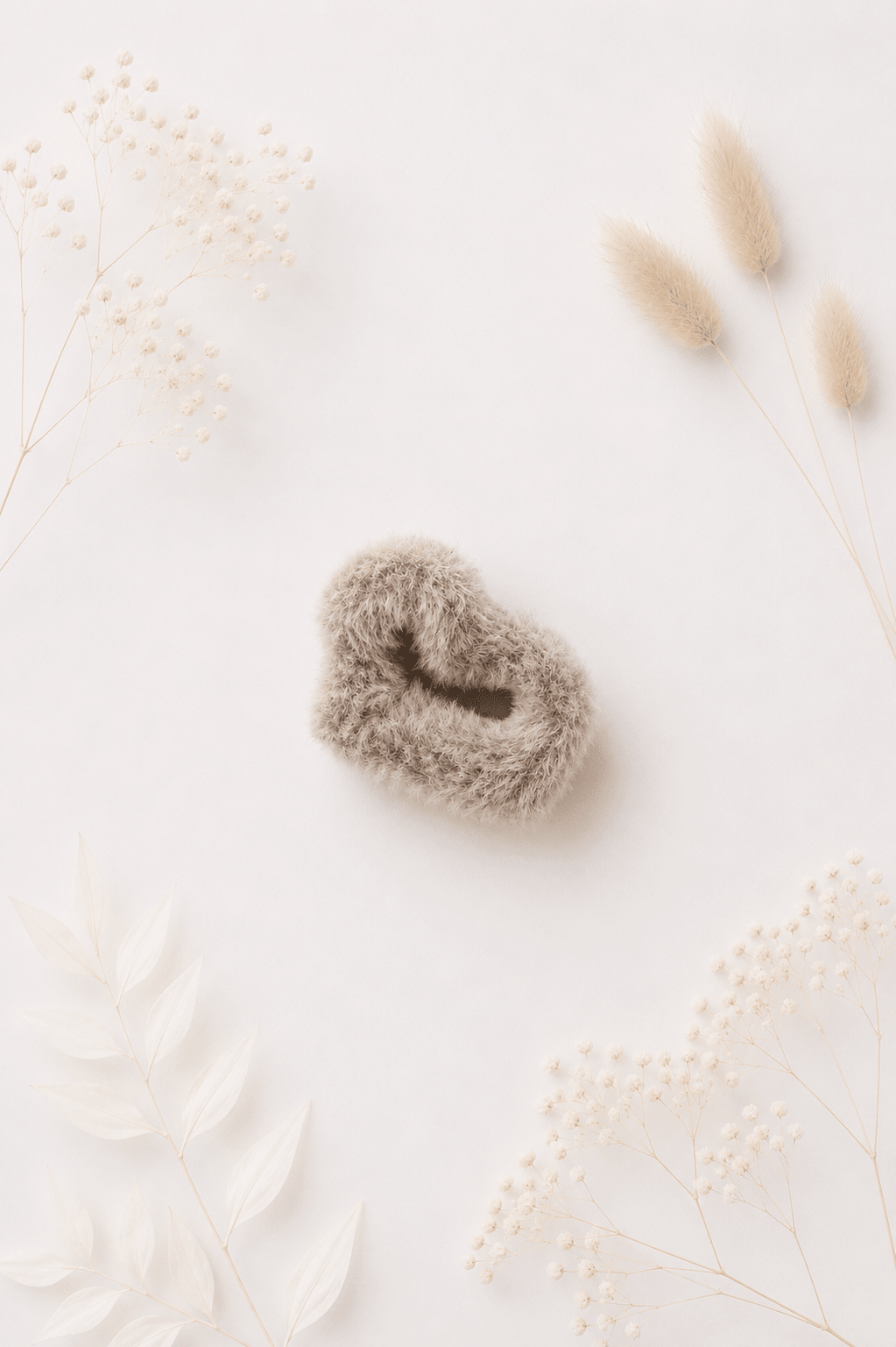 Mini-Haarklammer – Beige - OYKAMI in a box
