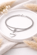 MOM Armband versilbert - OYKAMI in a box