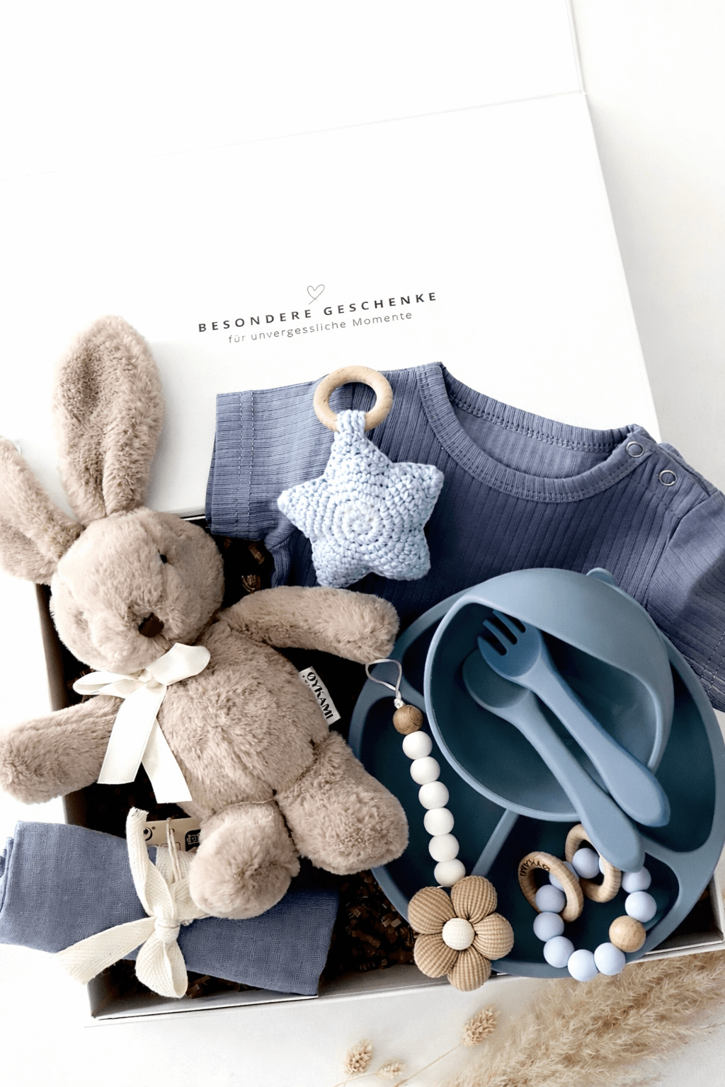 OYKAMI Geschenkbox „Sorelle – Sky braun“ - OYKAMI in a box