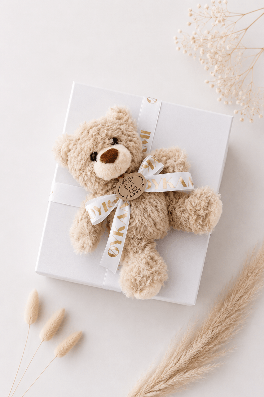 OYKAMI Teddybär Beige - OYKAMI in a box