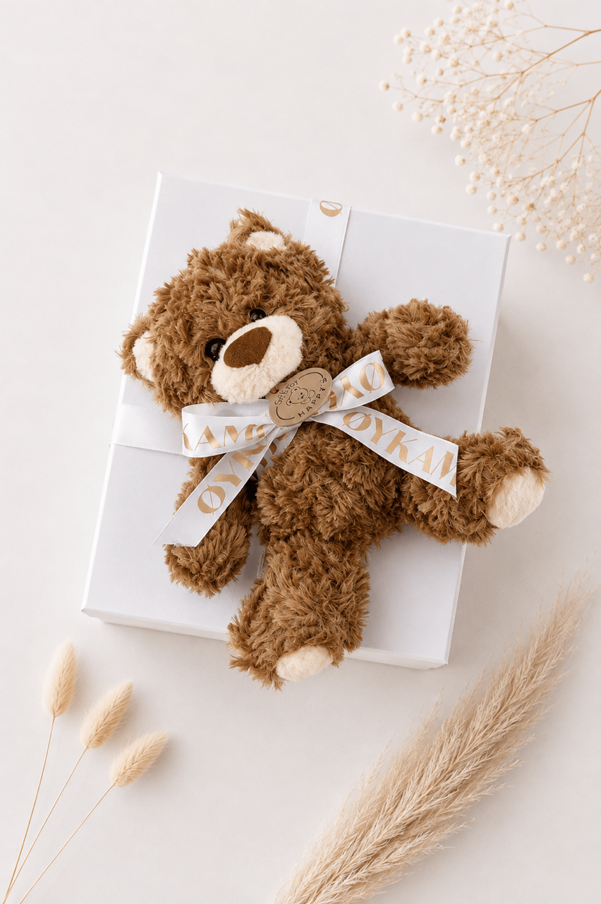 OYKAMI Teddybär Braun - OYKAMI in a box