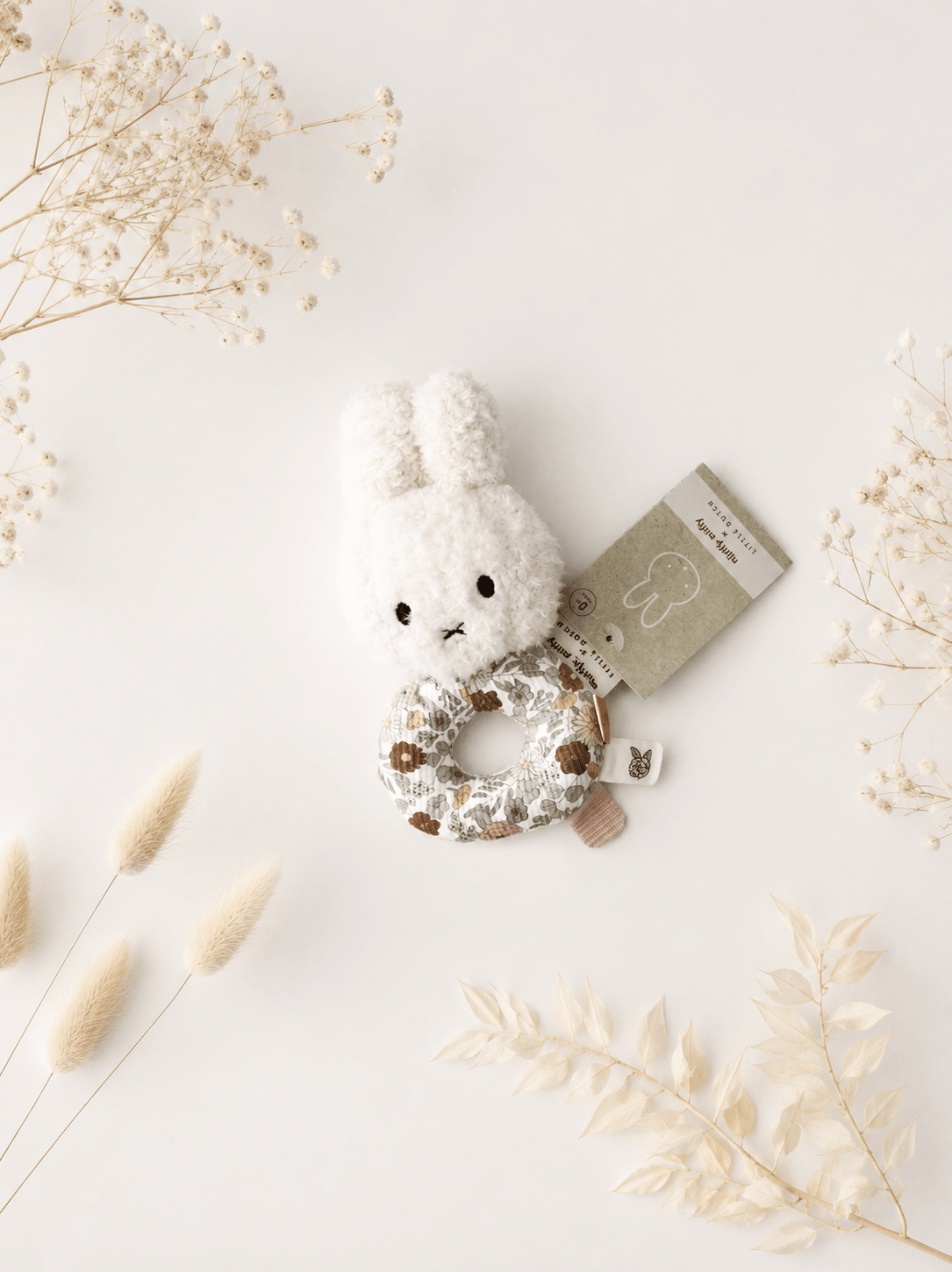 Ringrassel Miffy Blumen - OYKAMI in a box