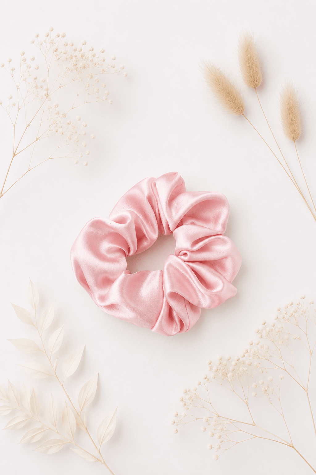 Satin Scrunchie «Blush» - OYKAMI in a box