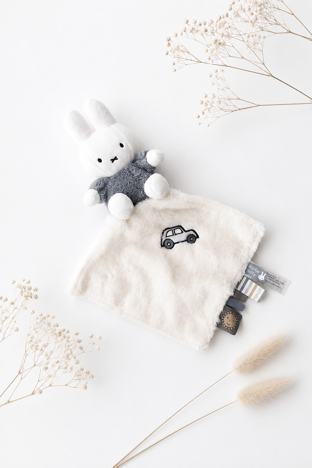 Schmusetuch Miffy – Blau - OYKAMI in a box