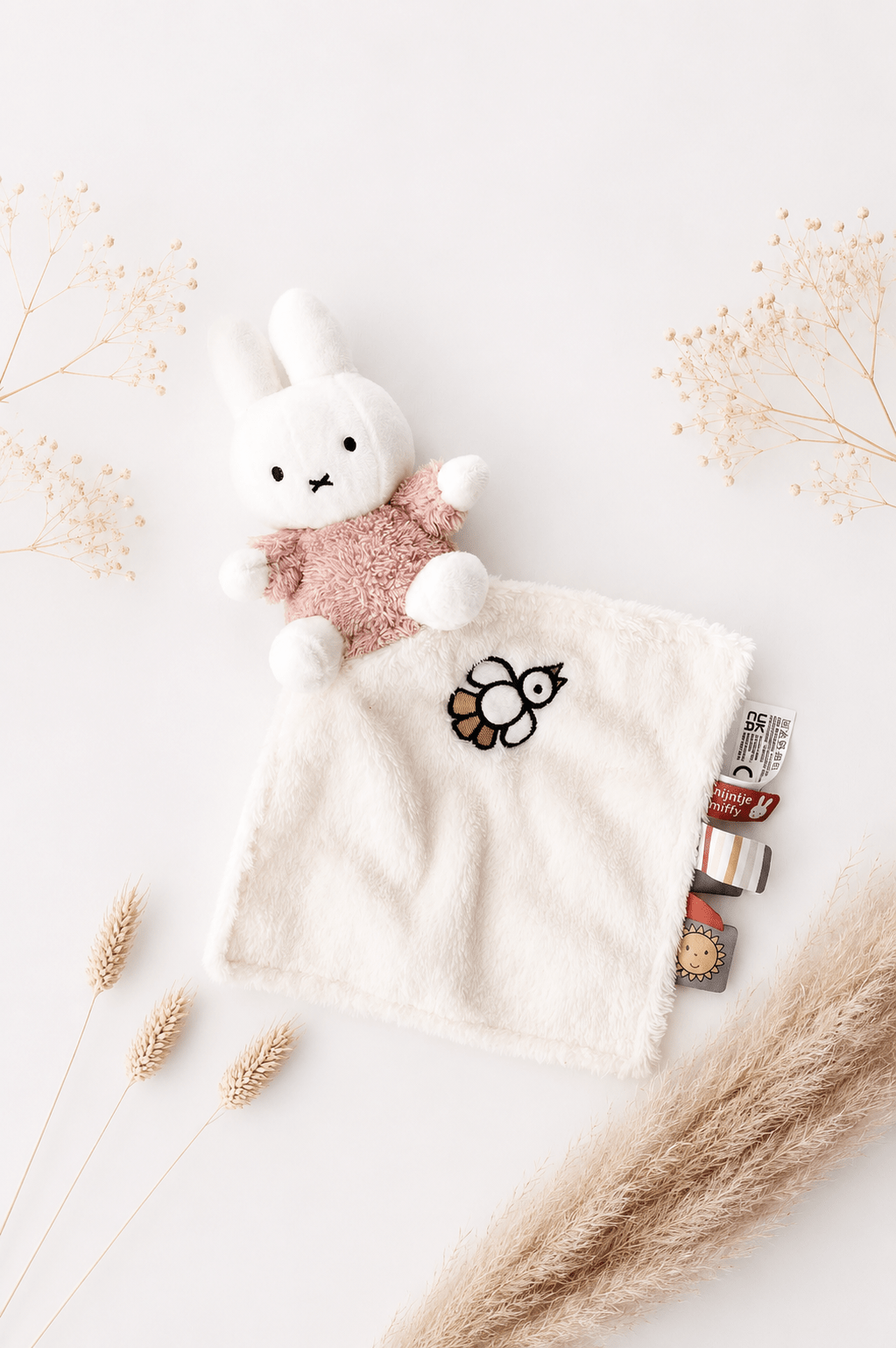 Schmusetuch Miffy – Rosa - OYKAMI in a box