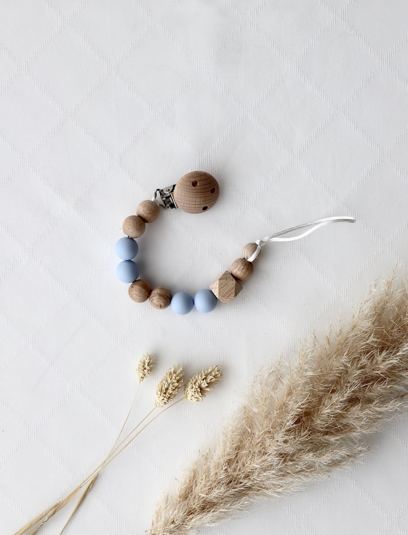 Schnullerkette blau - OYKAMI in a box