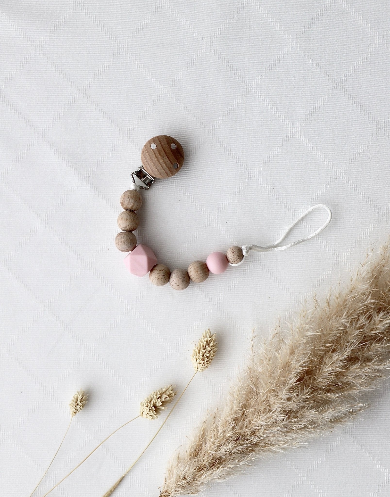Schnullerkette rosa - OYKAMI in a box
