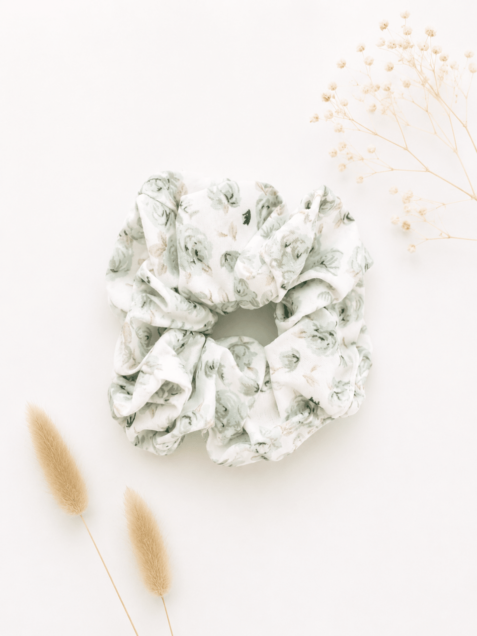 Scrunchie Floral Salbei - OYKAMI in a box