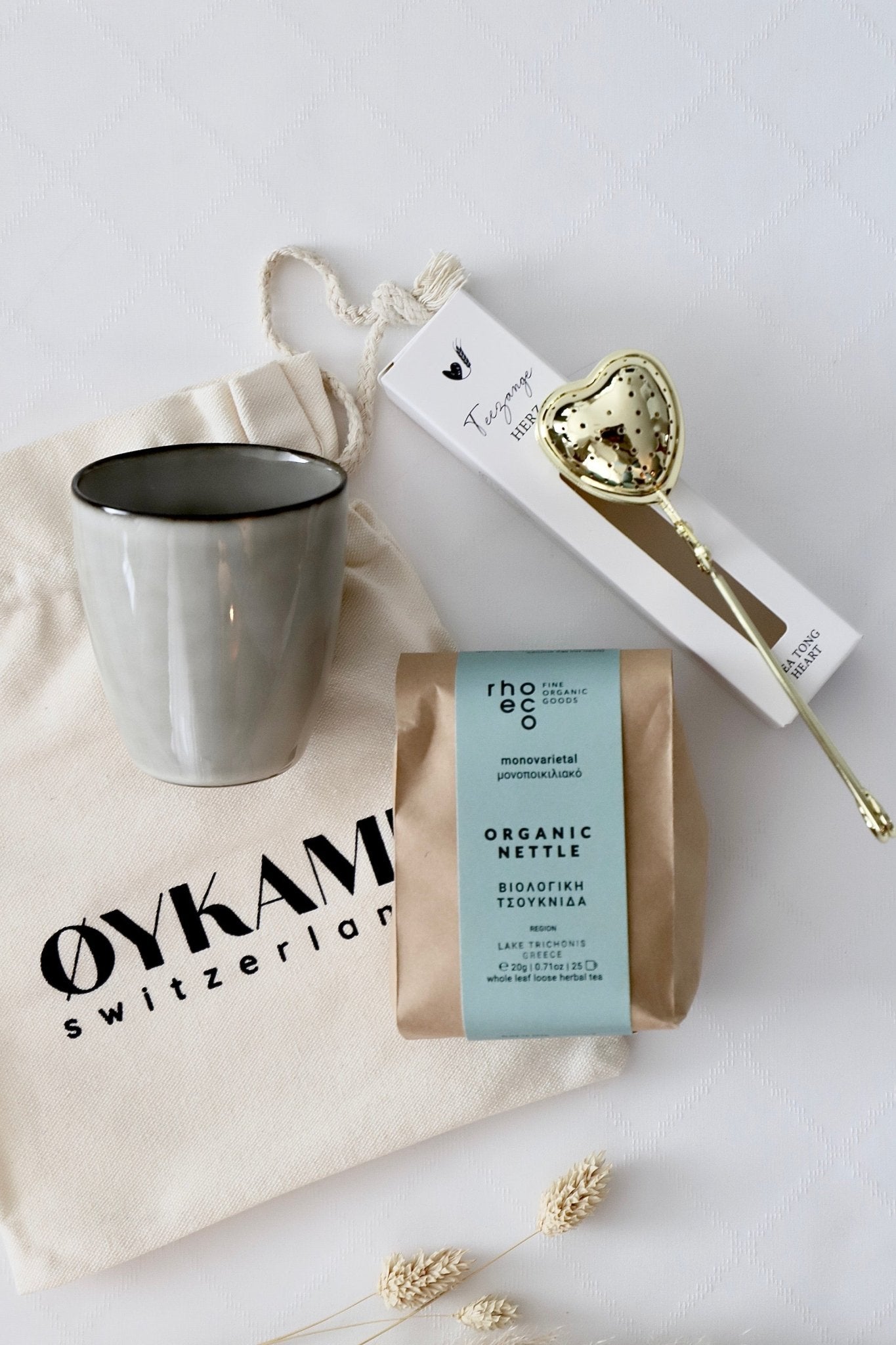 Teeset „Green Balance“ – Bio - Tee & nordische Harmonie - OYKAMI in a box