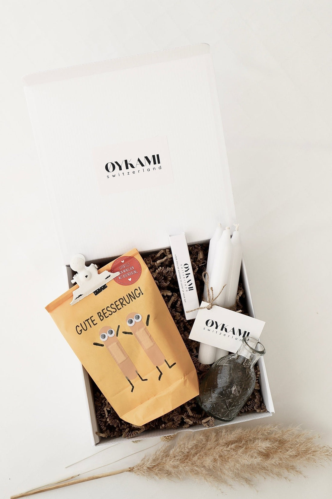 Überraschungs Geschenkbox "Gute Besserung" - Wundertüte mit ganz viel Liebe - OYKAMI in a box