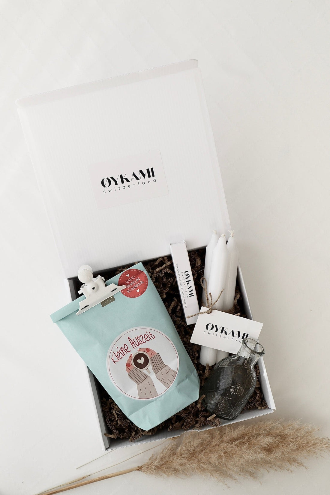 Überraschungs Geschenkbox "Kleine Auszeit" - Wundertüte zum Entspannen - OYKAMI in a box