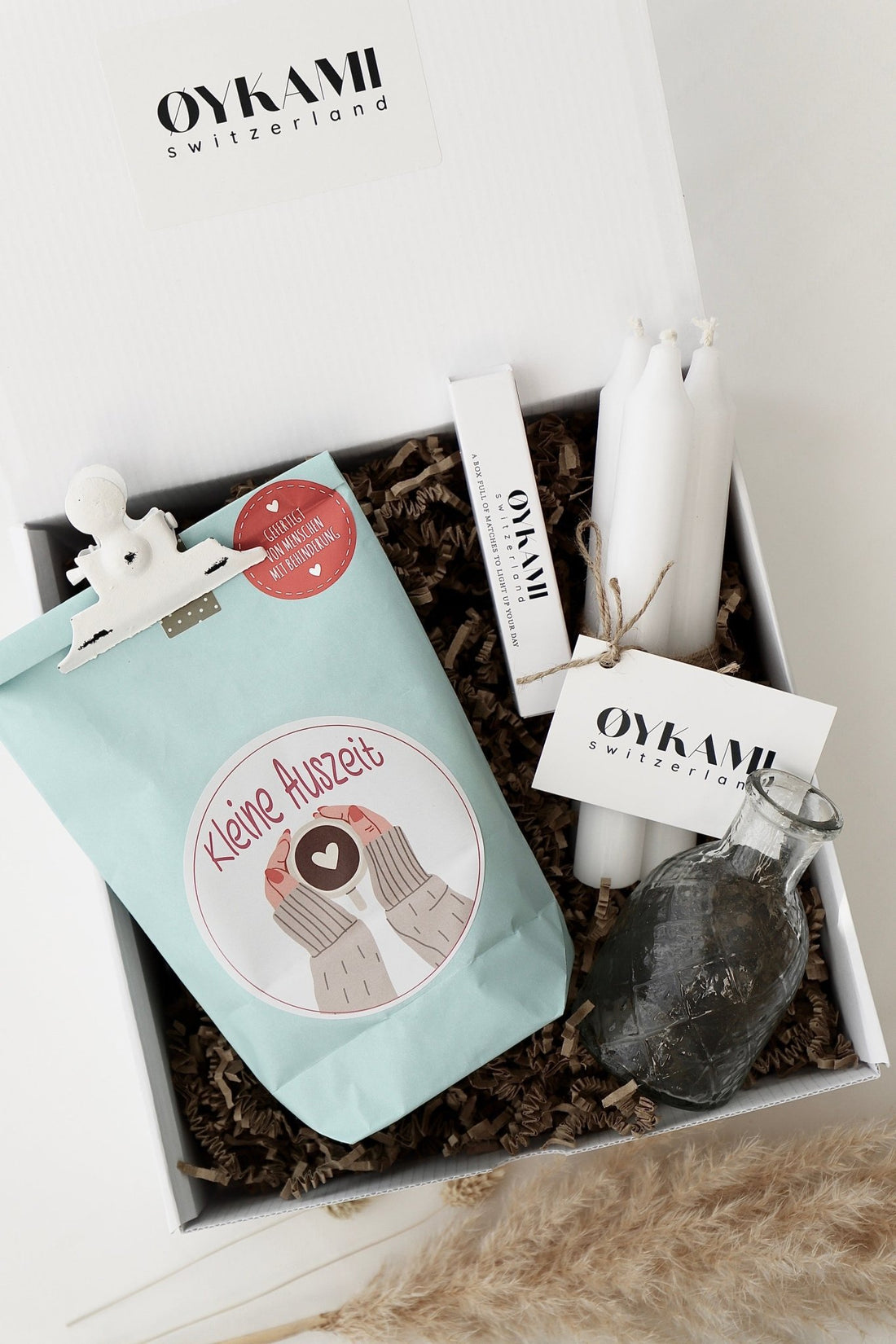 Überraschungs Geschenkbox "Kleine Auszeit" - Wundertüte zum Entspannen - OYKAMI in a box