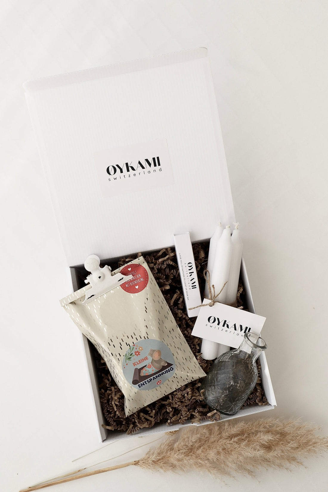 Überraschungs Geschenkbox "Kleine Entspannung" - Wundertüte für ruhige Momente - OYKAMI in a box