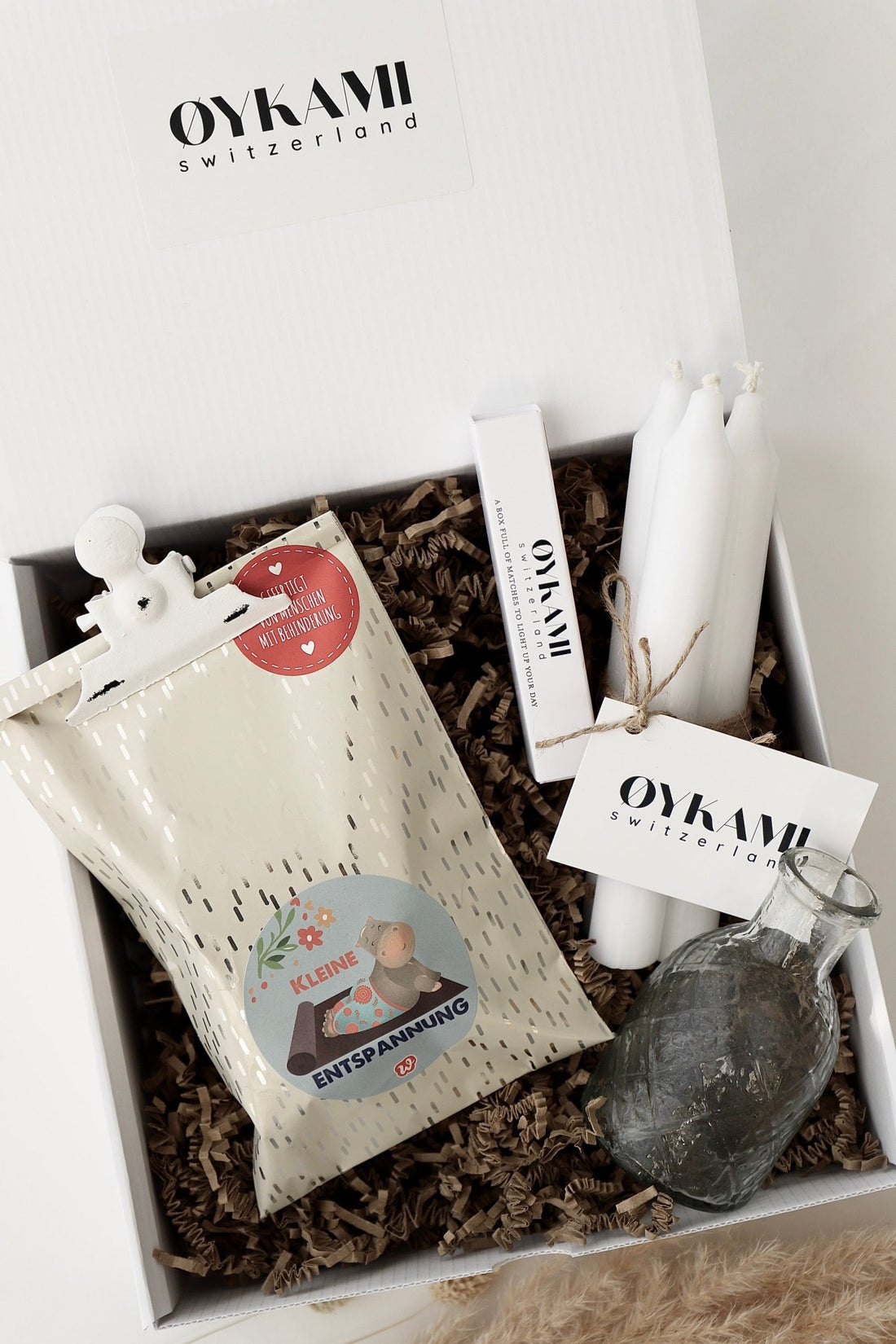 Überraschungs Geschenkbox "Kleine Entspannung" - Wundertüte für ruhige Momente - OYKAMI in a box