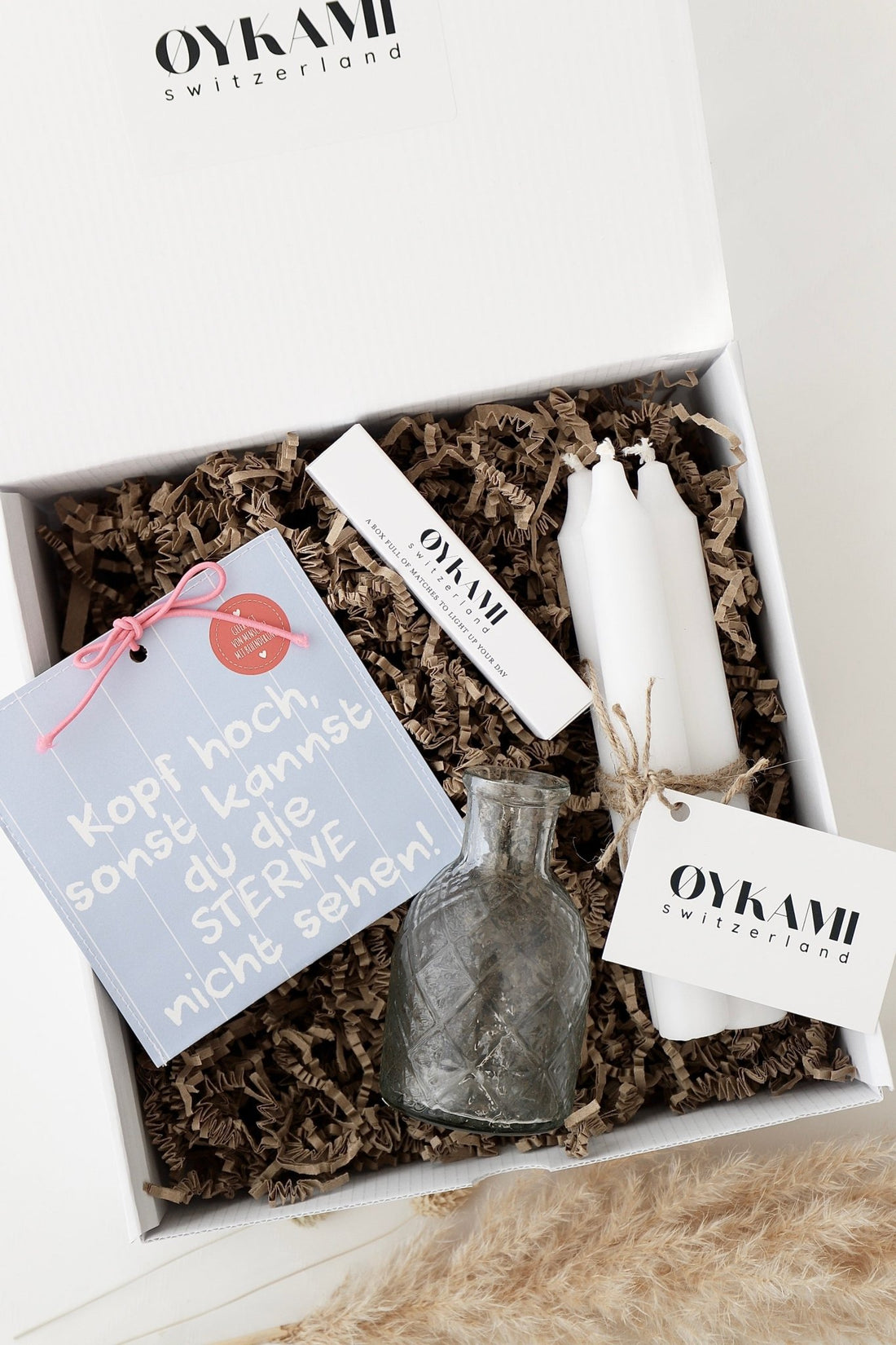 Überraschungs Geschenkbox "Kopf hoch" - Mini Emotionen - OYKAMI in a box
