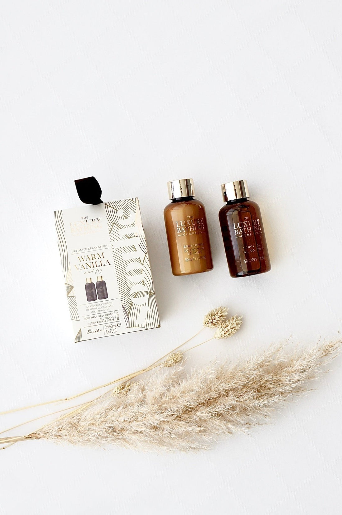 Warm Vanilla Geschenkset – Body Wash & Body Lotion - OYKAMI in a box