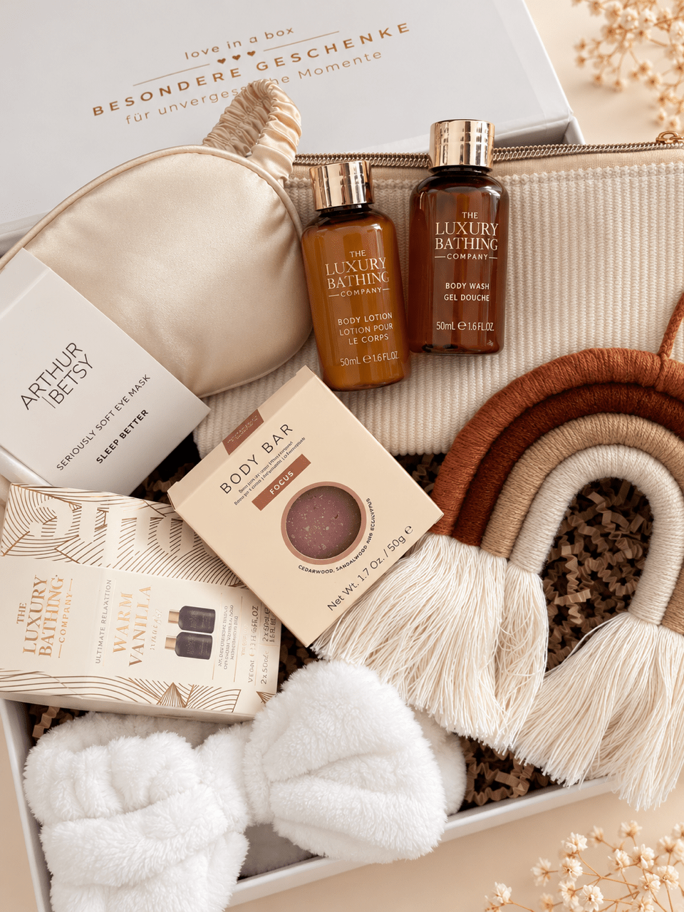 Wellness Geschenkbox «Soft Serenity» – Entspannung & kleine Luxusmomente - OYKAMI in a box